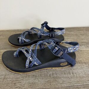 Chaco Shoes Womens Size 10 Blue Strappy Sandals Outdoor Hiking Sport Buckle